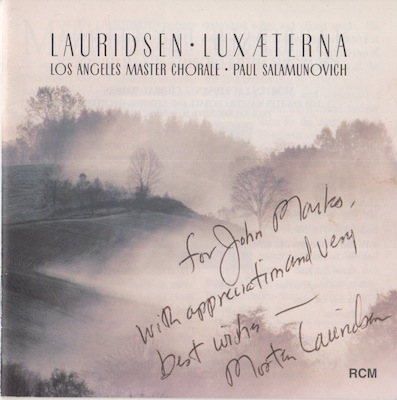 lux aet signed cover